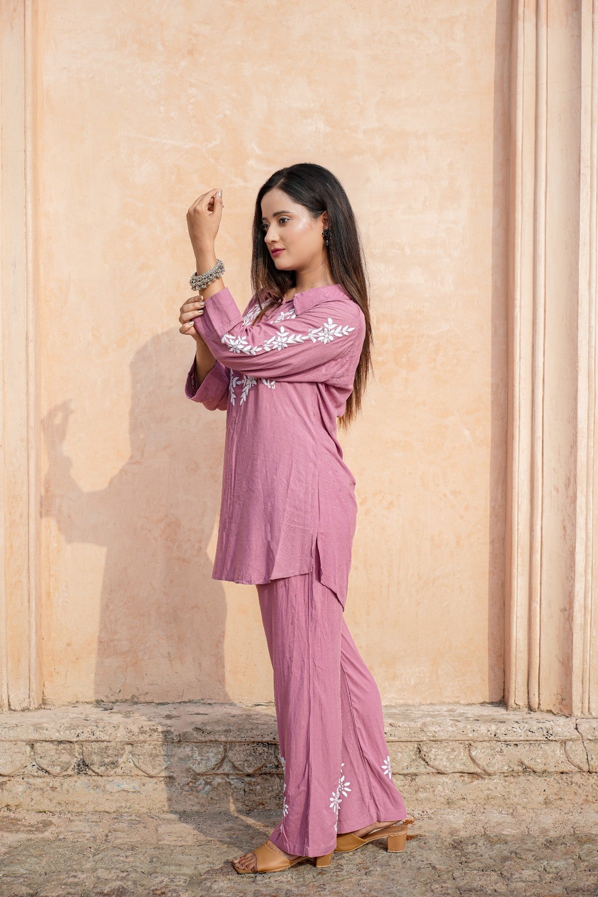 Chikankari Co-rd Set